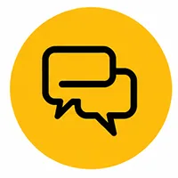 HDT Bouw Icoon voor Gesprek